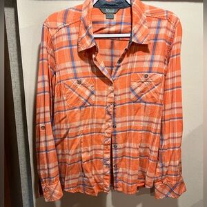 Natural Reflections plaid button down